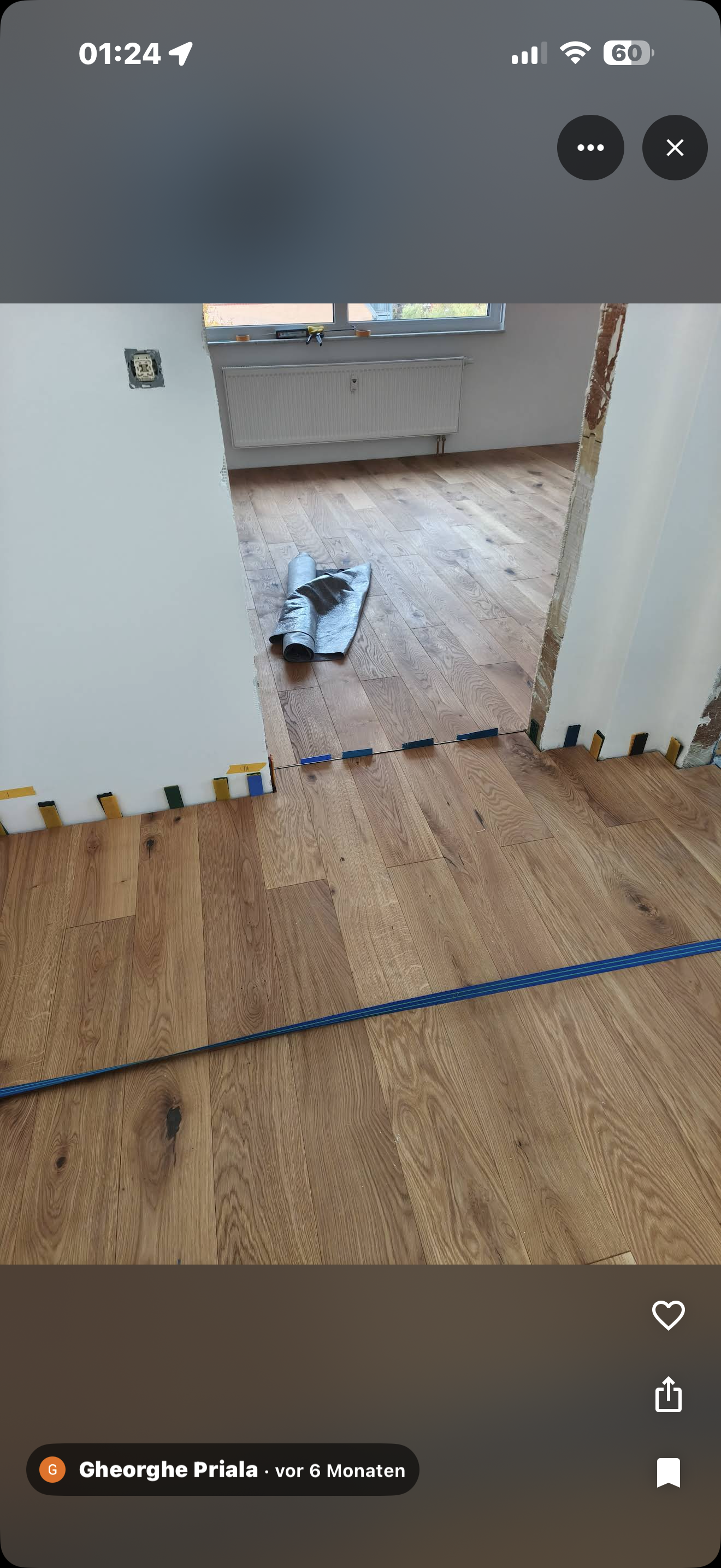Laminat und Vinylverlegung